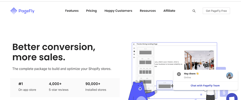 Pagefly - Best Shopify Apps