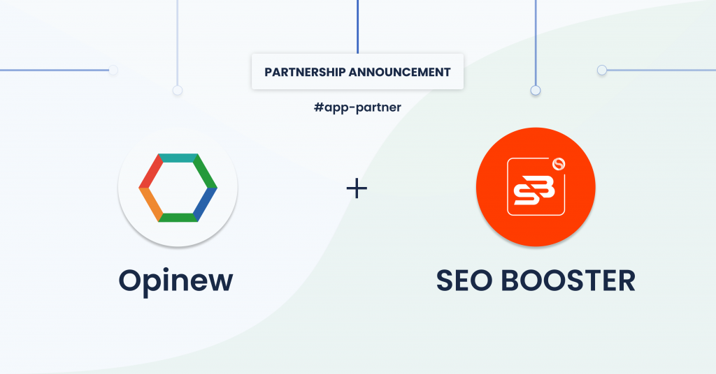 Opinew and SEO Booster Integration